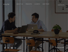 Tablet Screenshot of exyte.com